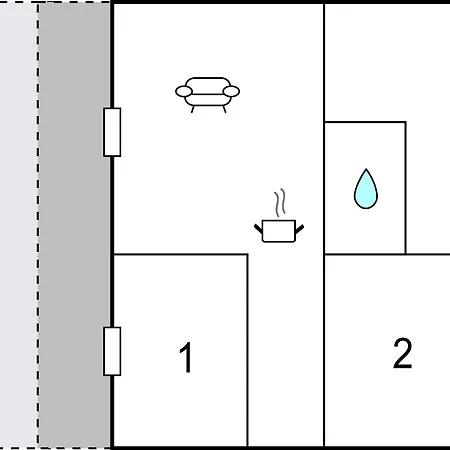 2 Bedroom Lovely In إيبلتوفت